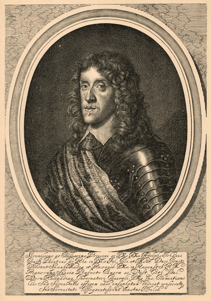 Adolf Johan Pfalz-Zweibrückenből alkotó: Jeremias Falck