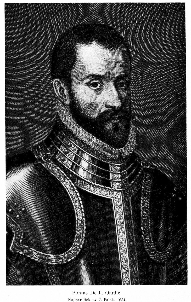 Pontus De la Gardie 1520-1585, 1654 alkotó: Jeremias Falck