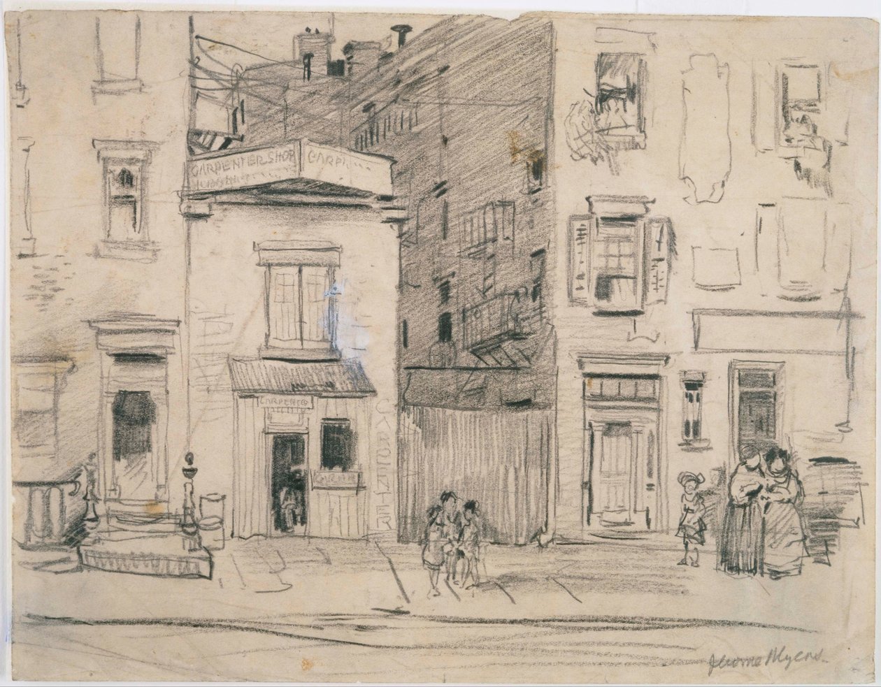 East 22nd Street, New York alkotó: Jerome Myers