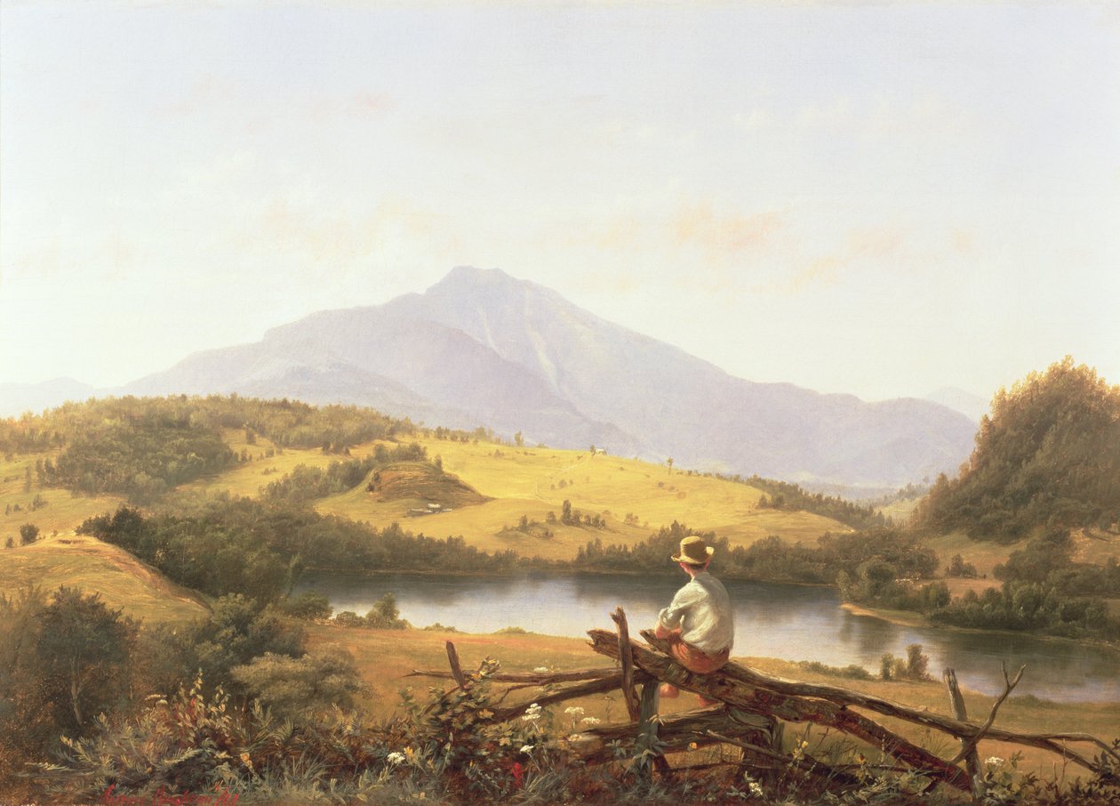 Mount Mansfield, Vermont, 1861 alkotó: Jerome Thompson