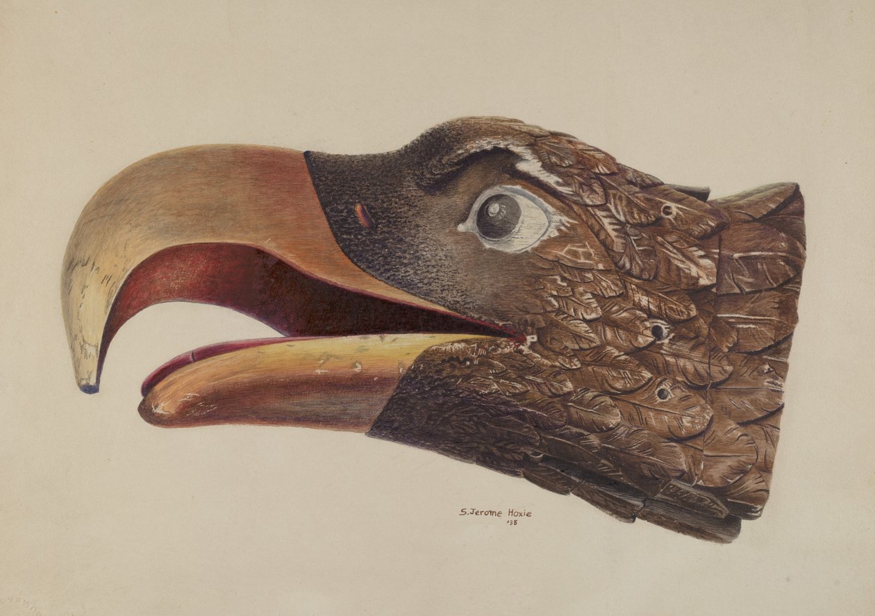 Figurafej, 1938. alkotó: Jerome Hoxie