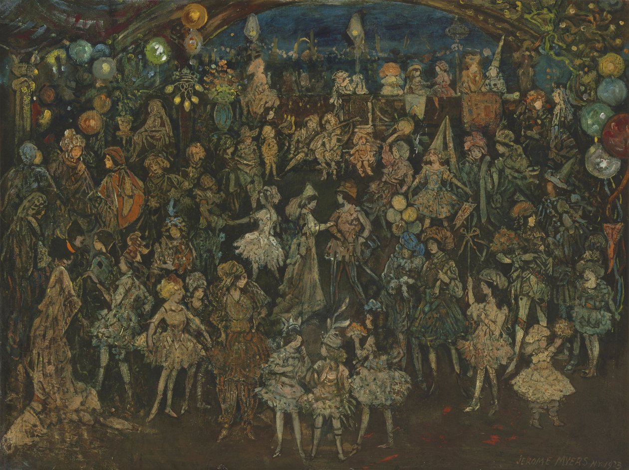 Táncfantázia, 1923 alkotó: Jerome Myers