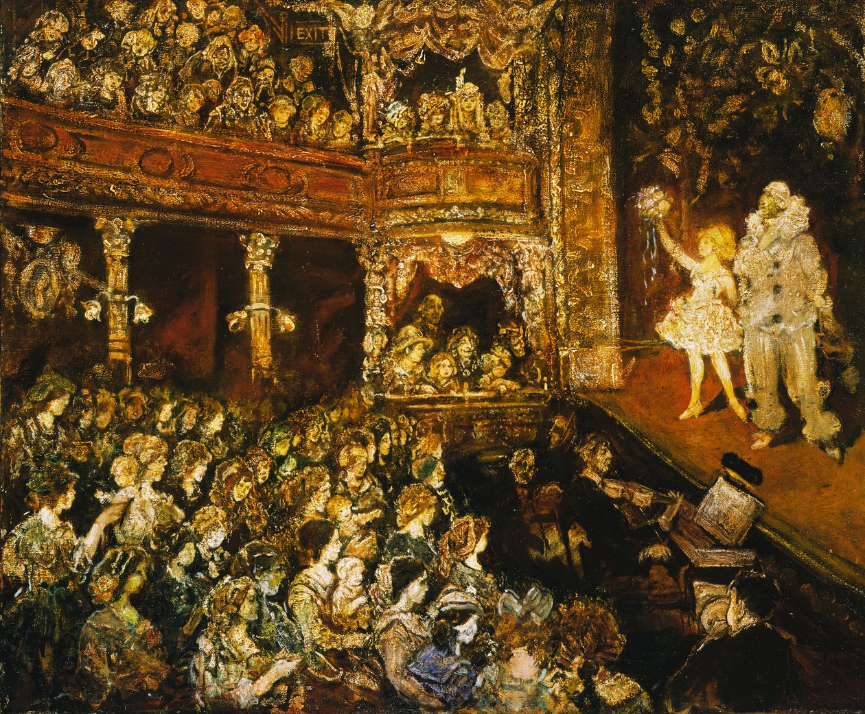 Gyermekszínház, 1925 körül alkotó: Jerome Myers