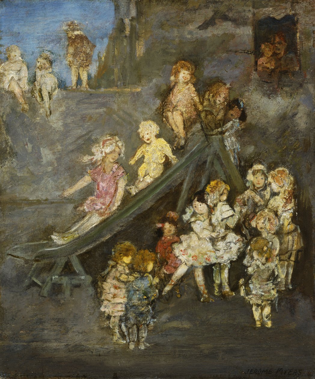 A csúszda alkotó: Jerome Myers