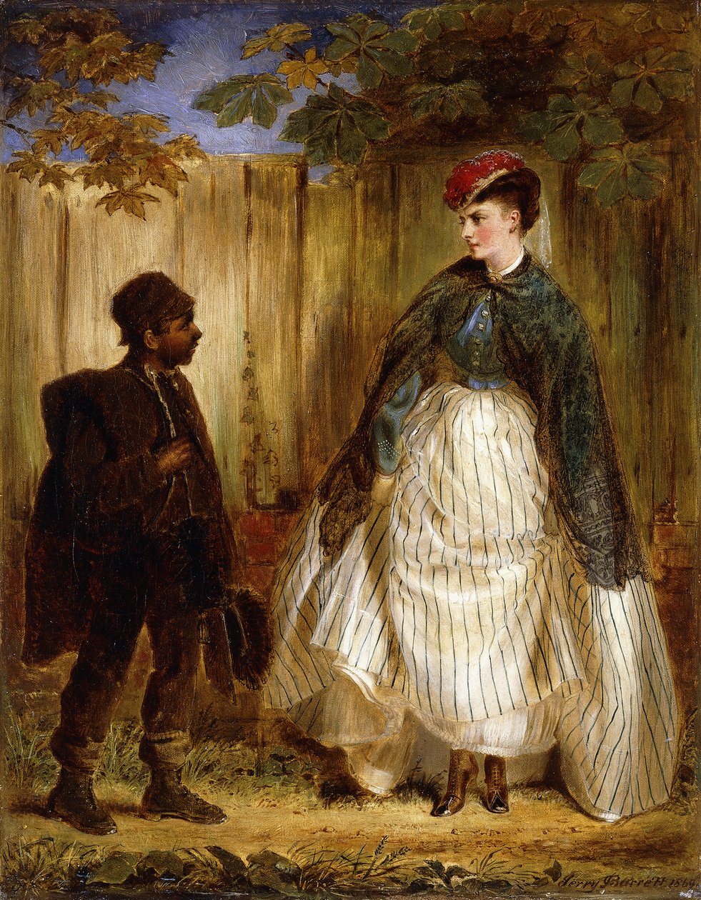 Túl közel a kényelemhez, 1869 alkotó: Jerry Barrett