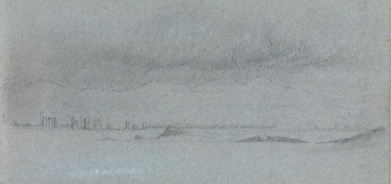 Vázlatfüzet olasz tájtantárgyakról, 1869. alkotó: Jervis McEntee
