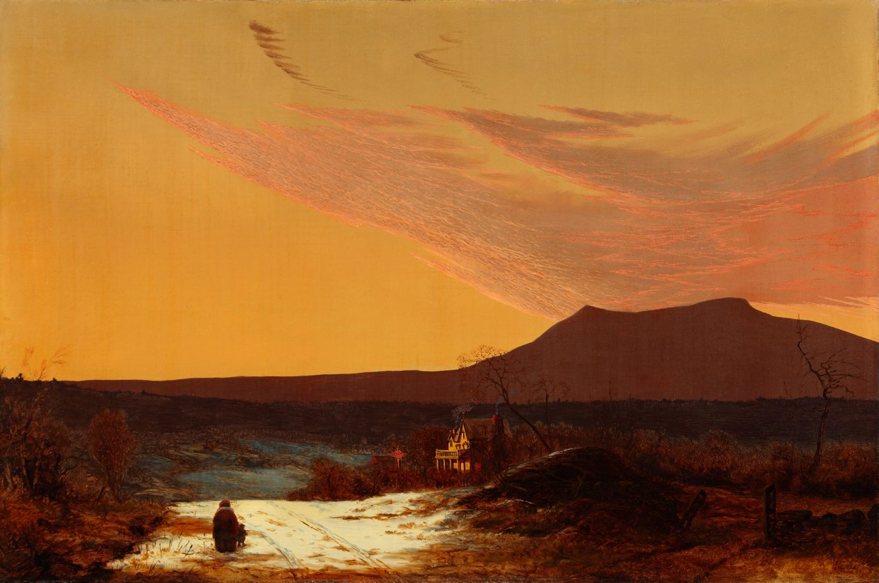 A Hudson folyó völgye 1874 (Olaj, vászon) alkotó: Jervis McEntee