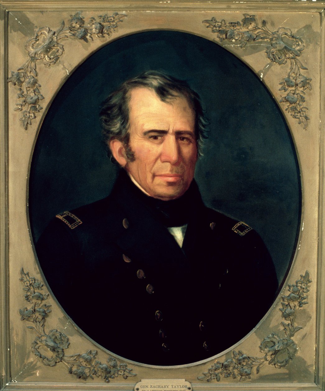Zachary Taylor tábornok portréja, 1847 alkotó: Jesse Atwood