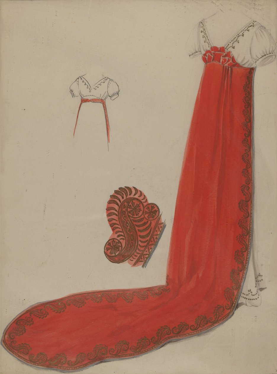Udvari vonat alkotó: Jessie M. Benge