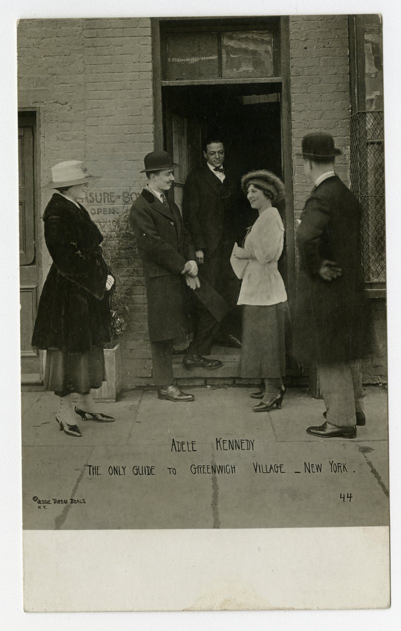 Adele Kennedy, az egyetlen útmutató a New York-i Greenwich Village-be, az USA-ba alkotó: Jessie Tarbox Beals
