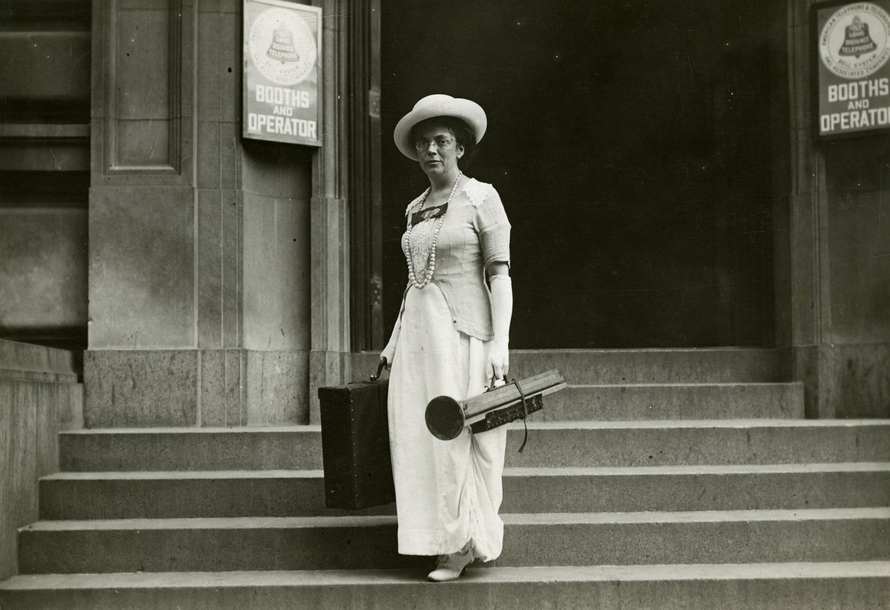 Beals munka közben, 1904 alkotó: Jessie Tarbox Beals