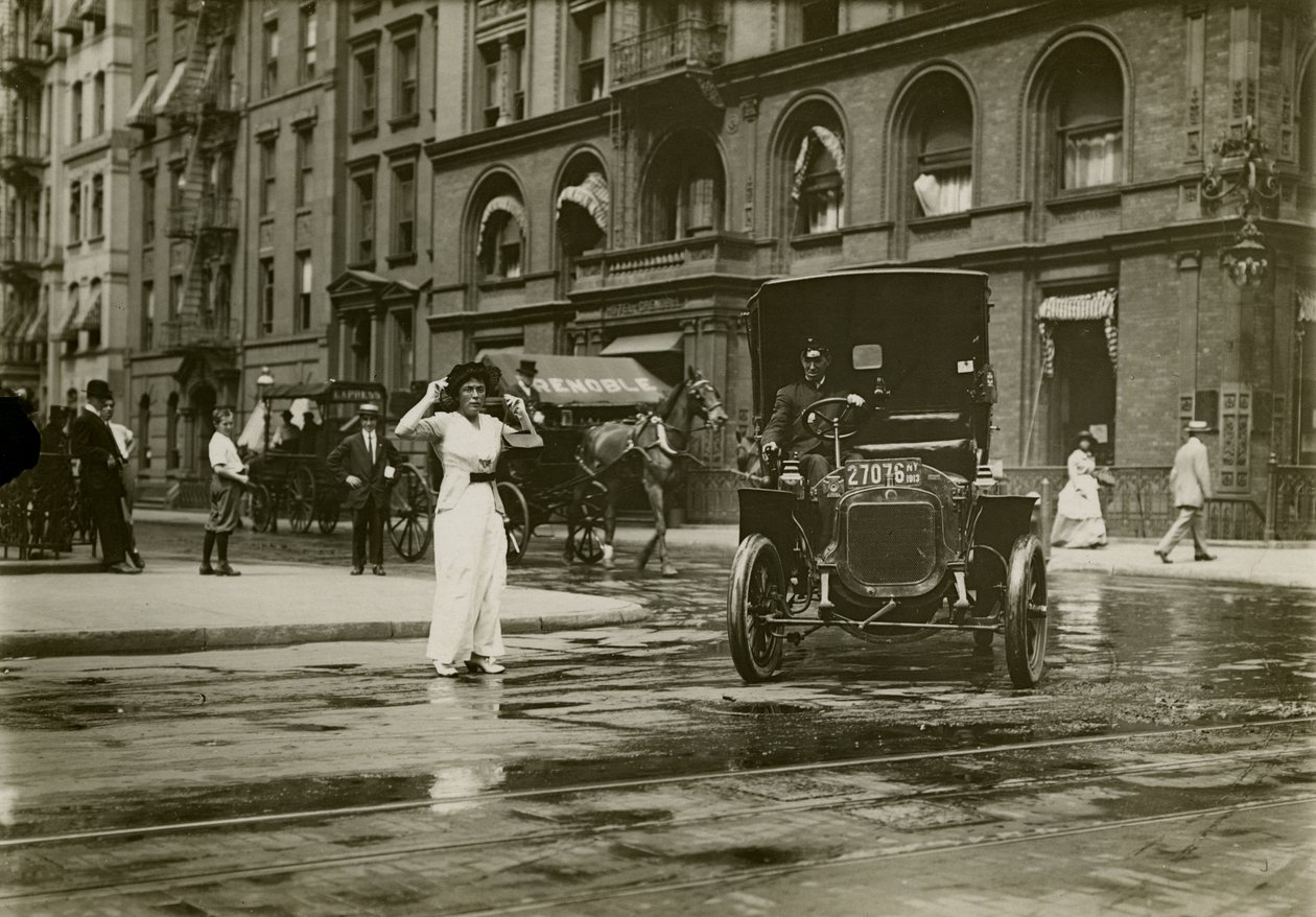 Beals munka közben, 1905-40 körül alkotó: Jessie Tarbox Beals