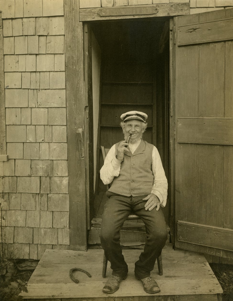 Billy Bowen százados, Nantucket tengerészkapitánya, 1905-2009 körül alkotó: Jessie Tarbox Beals