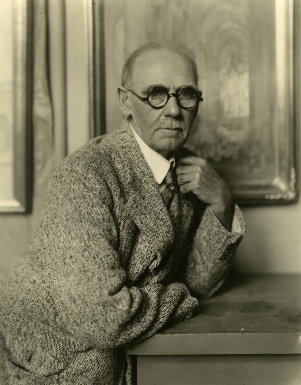 Colin Campbell Cooper művész, 1905-31 körül (zselatin ezüst fotó) alkotó: Jessie Tarbox Beals