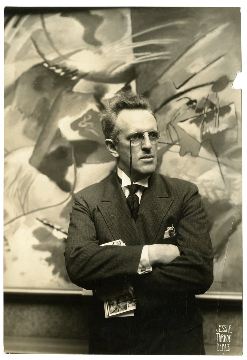 Dudley Crafts Watson – Chicago Art Institute, 1913-40 körül (zselatin ezüst fotó) alkotó: Jessie Tarbox Beals