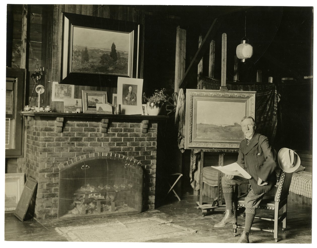 Frederick Porter Vinton, 1905-1911 körül (zselatin ezüst fotó) alkotó: Jessie Tarbox Beals