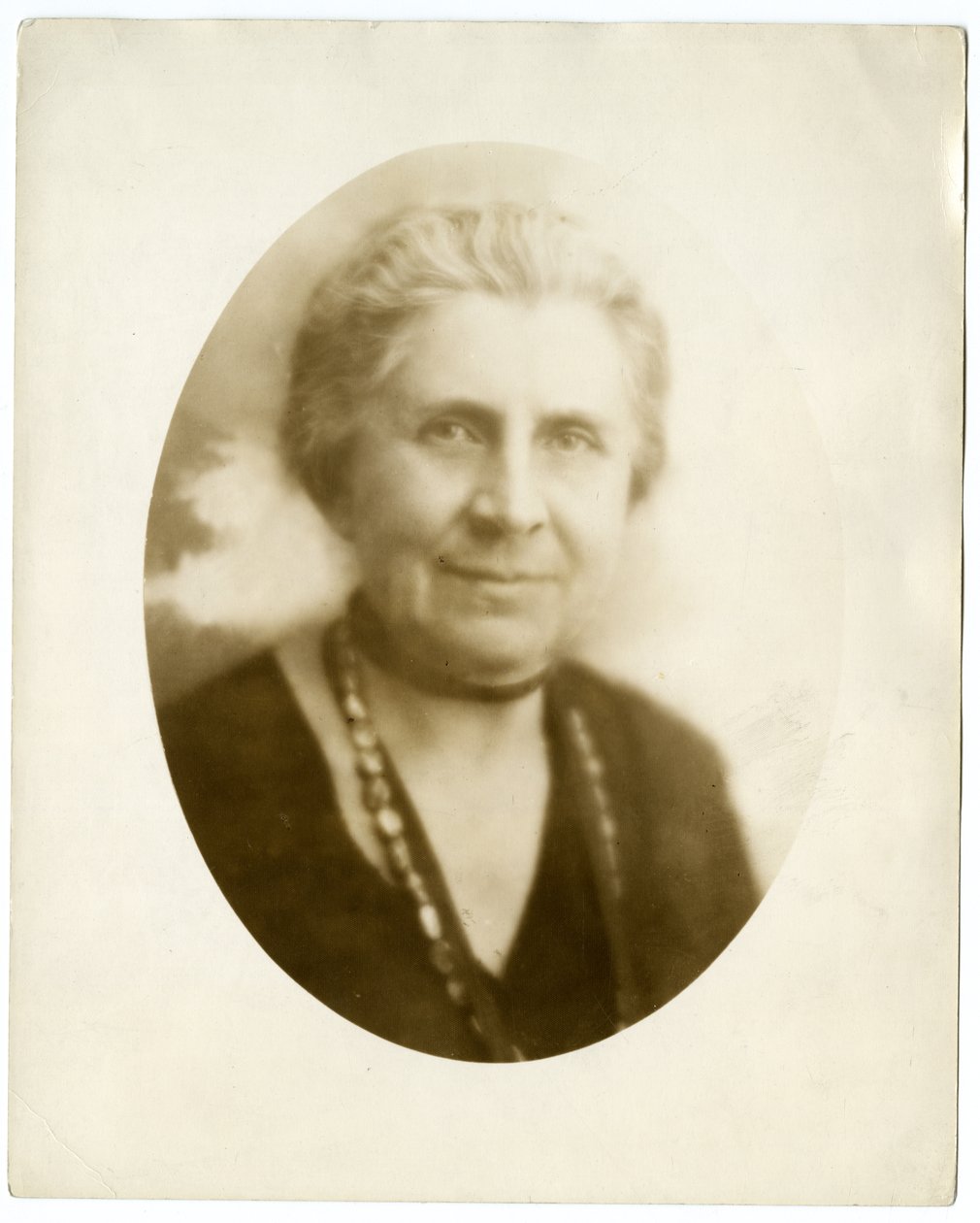 Ida Tarbell, 1905-40 körül (zselatin ezüst fotó) alkotó: Jessie Tarbox Beals