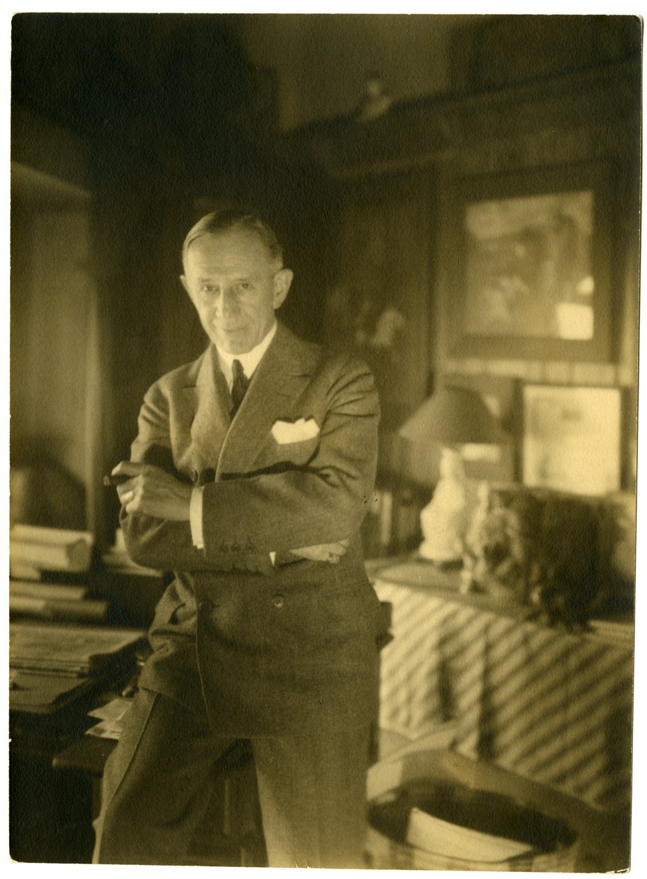 John McCutcheon, chicagói karikaturista, 1905-40 körül (zselatin ezüst fotó) alkotó: Jessie Tarbox Beals