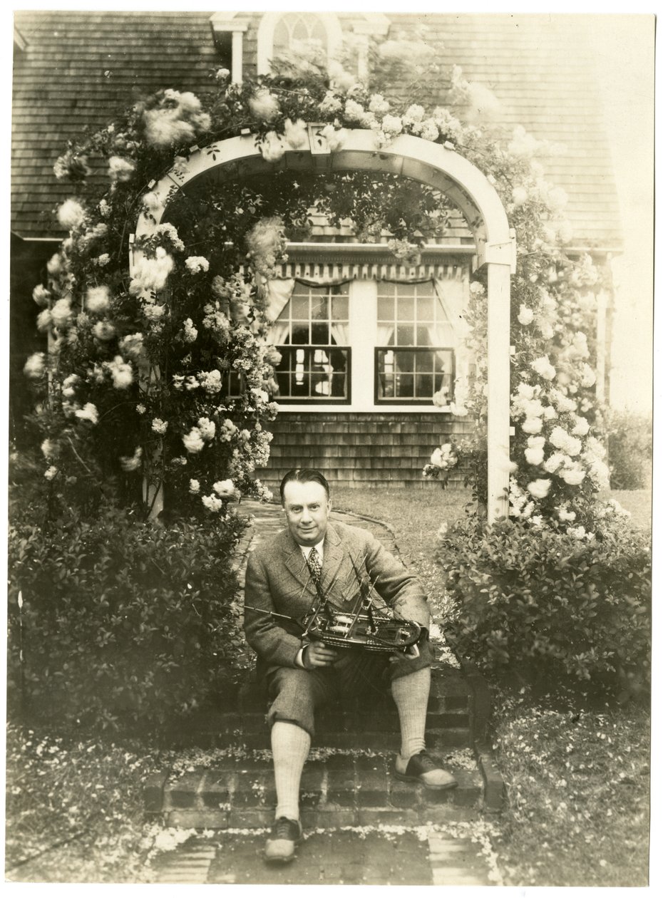 Joseph C Lincoln, 1920-28 körül (zselatin ezüst fotó) alkotó: Jessie Tarbox Beals