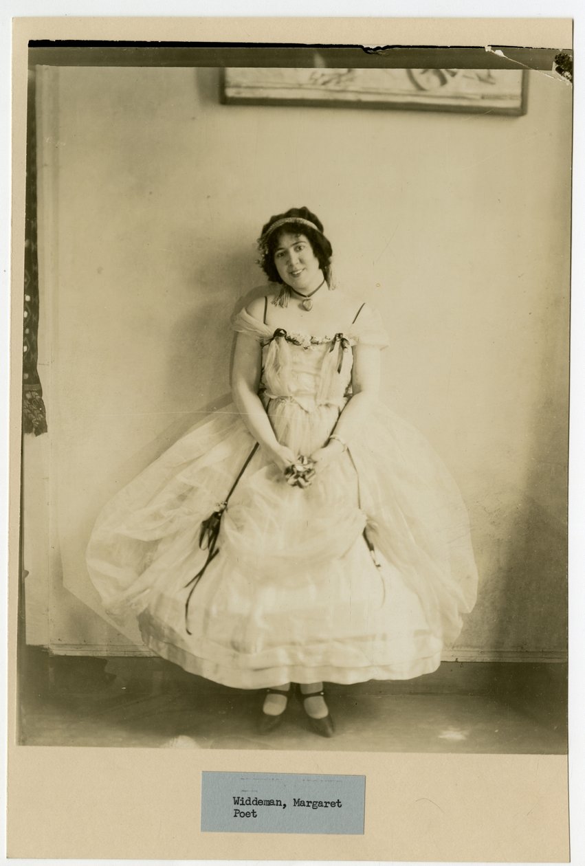 Margaret Widdemer költő, 1915-25 körül (zselatin ezüst fotó) alkotó: Jessie Tarbox Beals