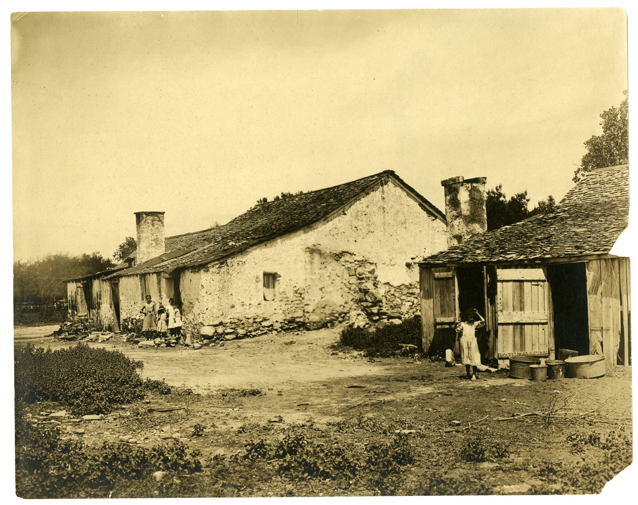 "Mexikói" ház Texasban, San Antonio közelében alkotó: Jessie Tarbox Beals