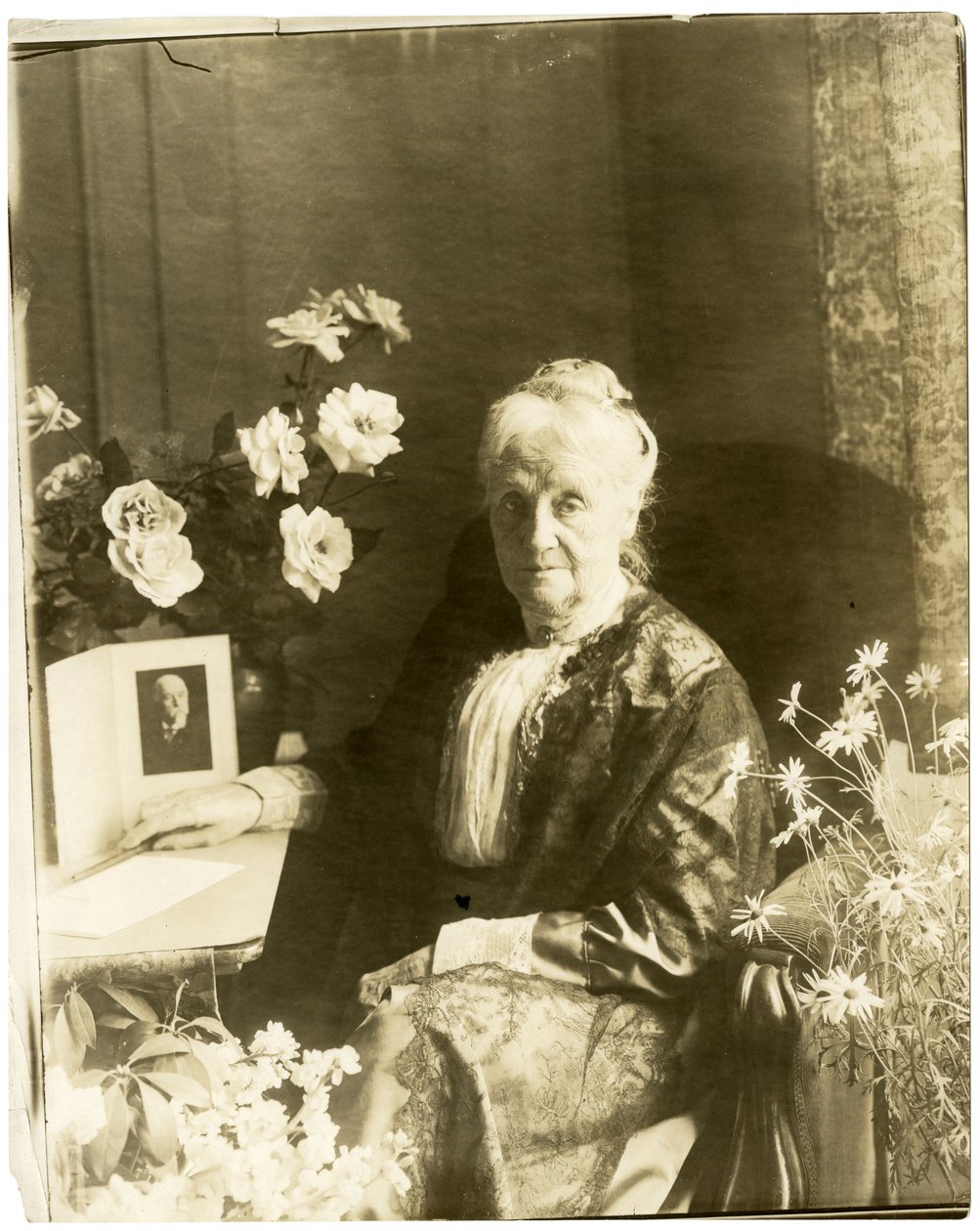 Mrs Greenwich Horne ?, 1905-40 körül (zselatin ezüst fotó) alkotó: Jessie Tarbox Beals