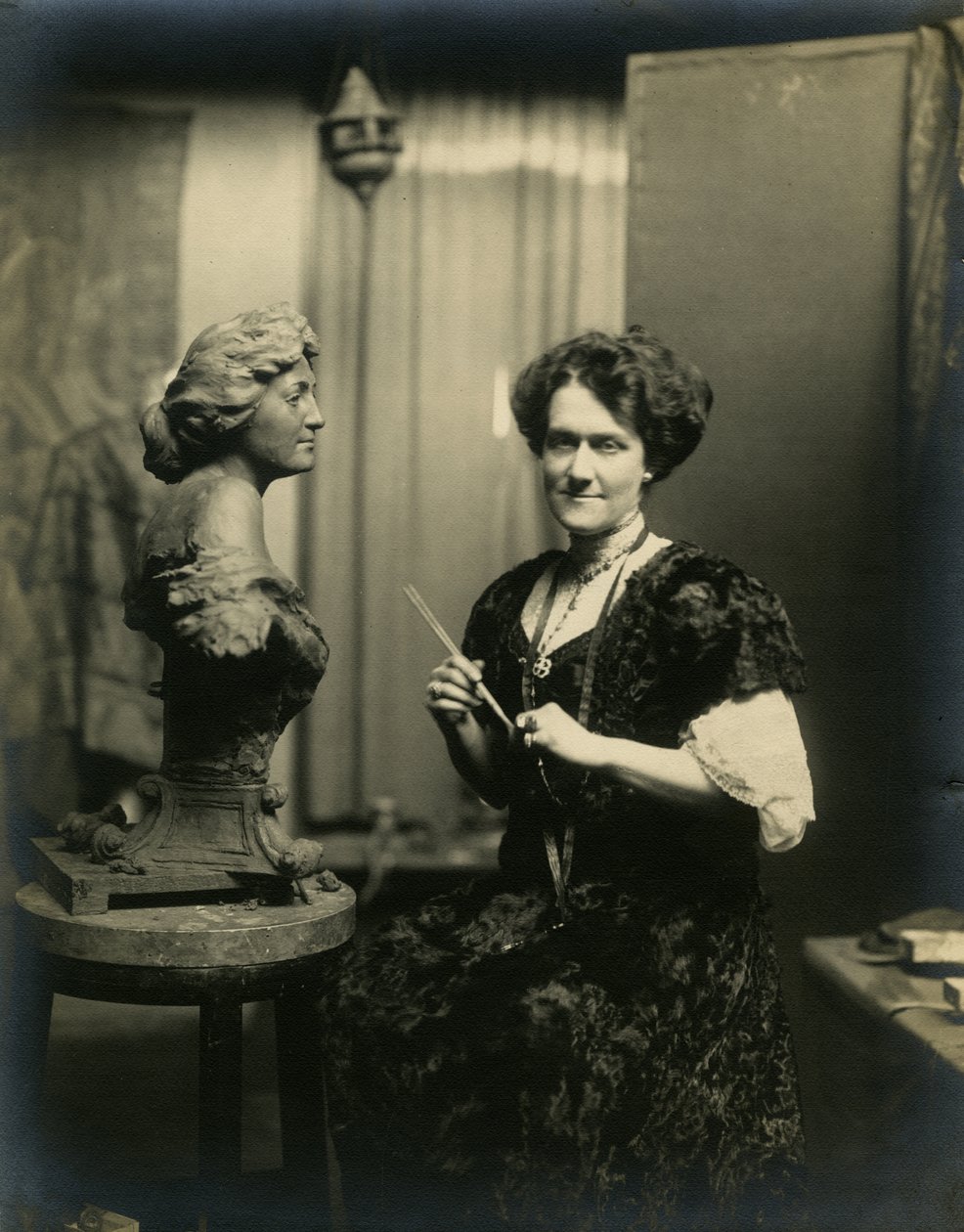 Mrs. Paulding Farnham, 1905-40 körül alkotó: Jessie Tarbox Beals