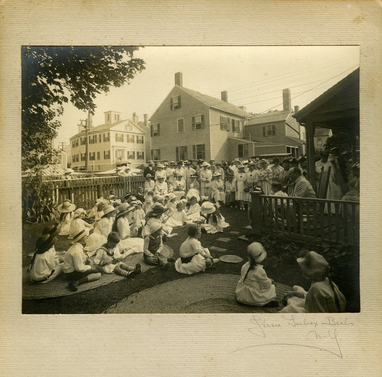 Nantucket-sziget, Mass, 1905-1915 körül (zselatin ezüst fotó) alkotó: Jessie Tarbox Beals
