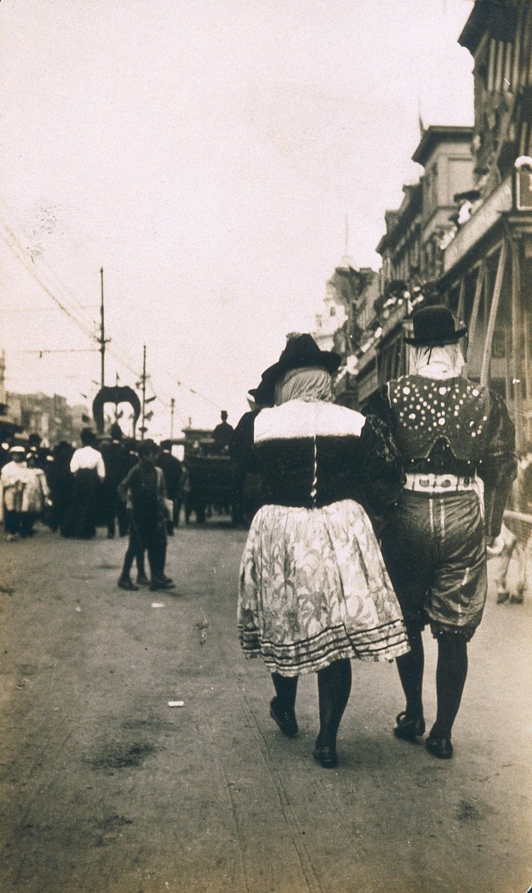 New Orleans, Mardi Gras, 1905 körül alkotó: Jessie Tarbox Beals