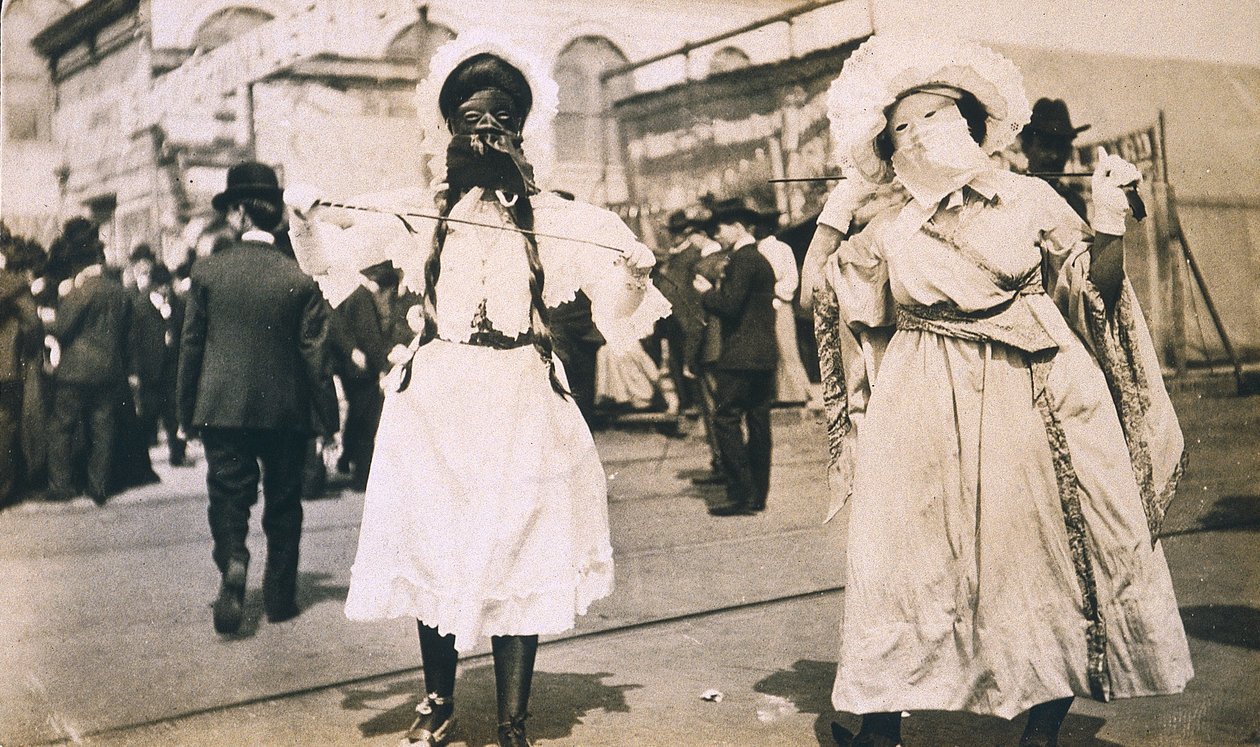 New Orleans, Mardi Gras, 1905 körül alkotó: Jessie Tarbox Beals