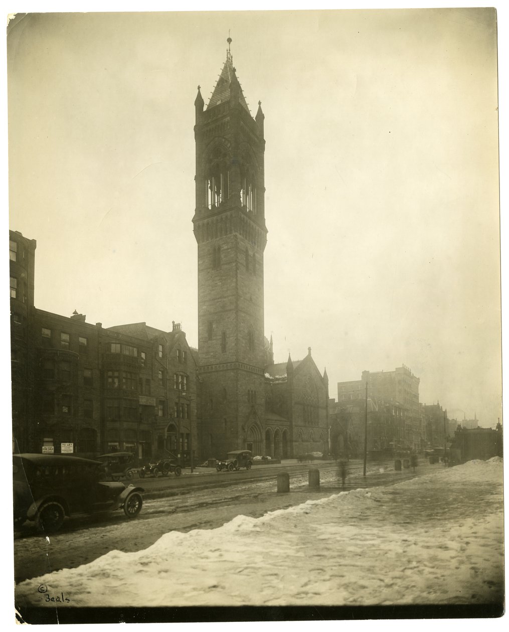 Old South Church, Boston, Mass, USA, 1902-1910 körül (zselatin ezüst fotó) alkotó: Jessie Tarbox Beals