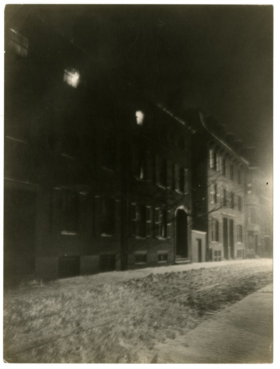 Pinckney St, Boston, Mass, USA, 1902-1910 körül (zselatin ezüst fotó) alkotó: Jessie Tarbox Beals