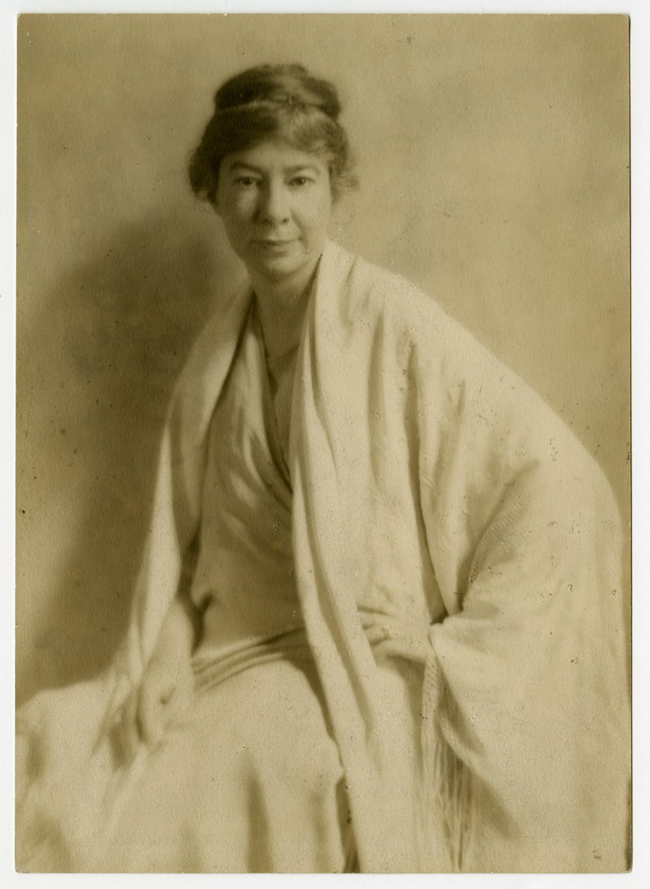 Sara Teasdale, költő, 1912-28 körül (zselatinos ezüst fotó) alkotó: Jessie Tarbox Beals