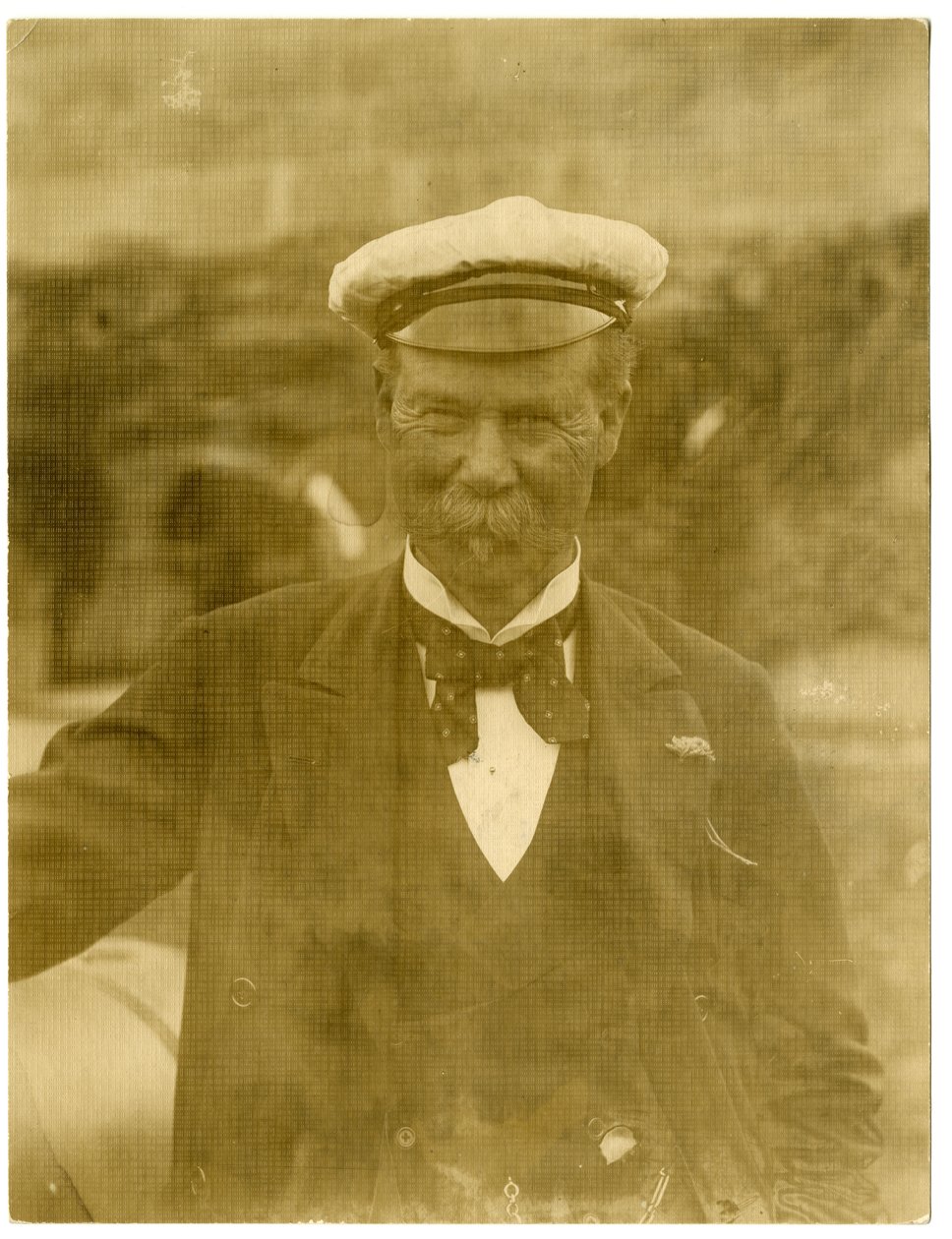 Sir Thomas Lipton, 1903 (zselatin ezüst fotó) alkotó: Jessie Tarbox Beals