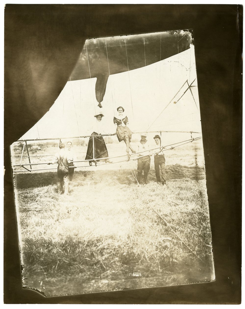"Ville de St Mande" léghajó, Beals a fedélzetén alkotó: Jessie Tarbox Beals