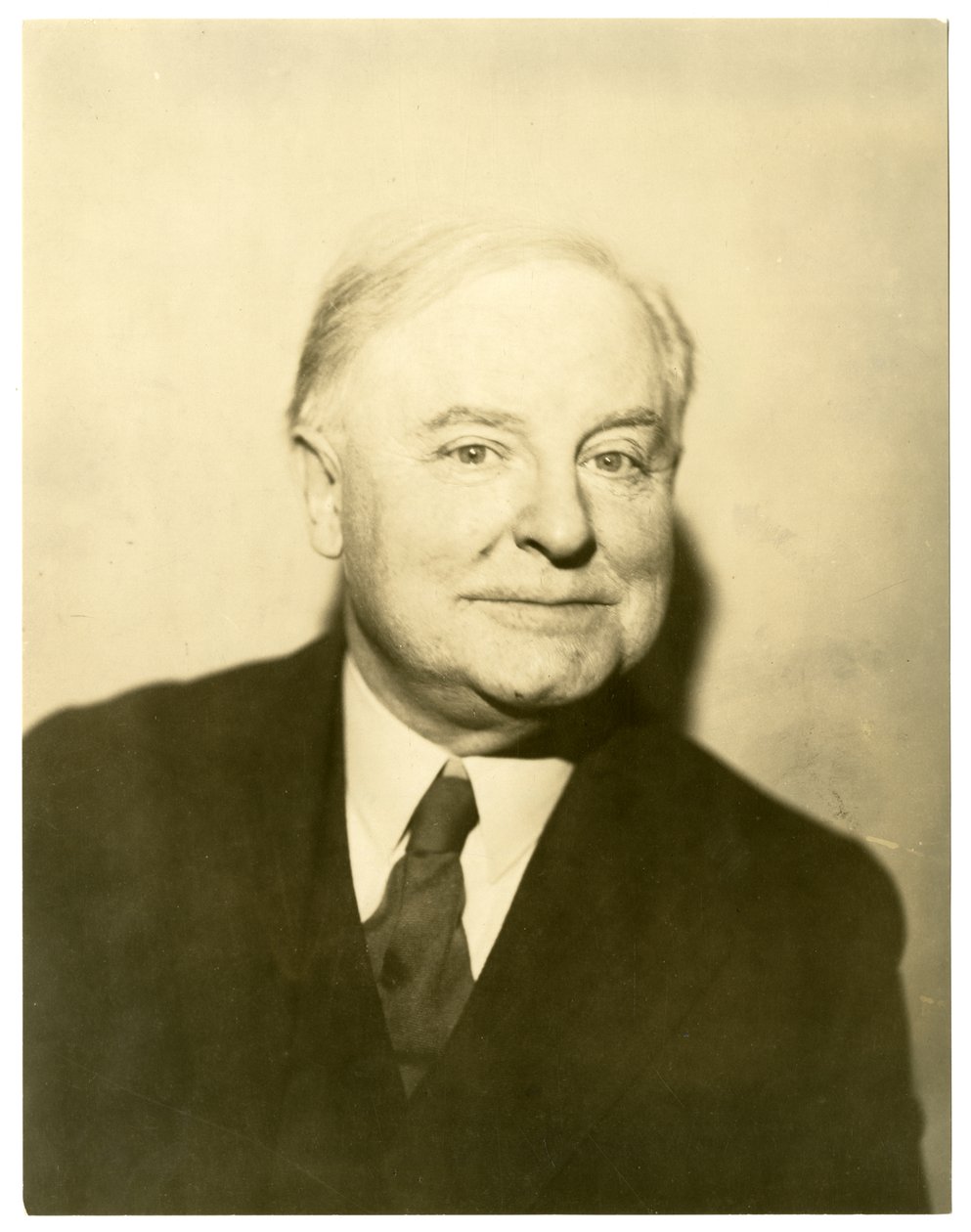 William Allen White, 1905-28 körül (zselatin ezüst fotó) alkotó: Jessie Tarbox Beals