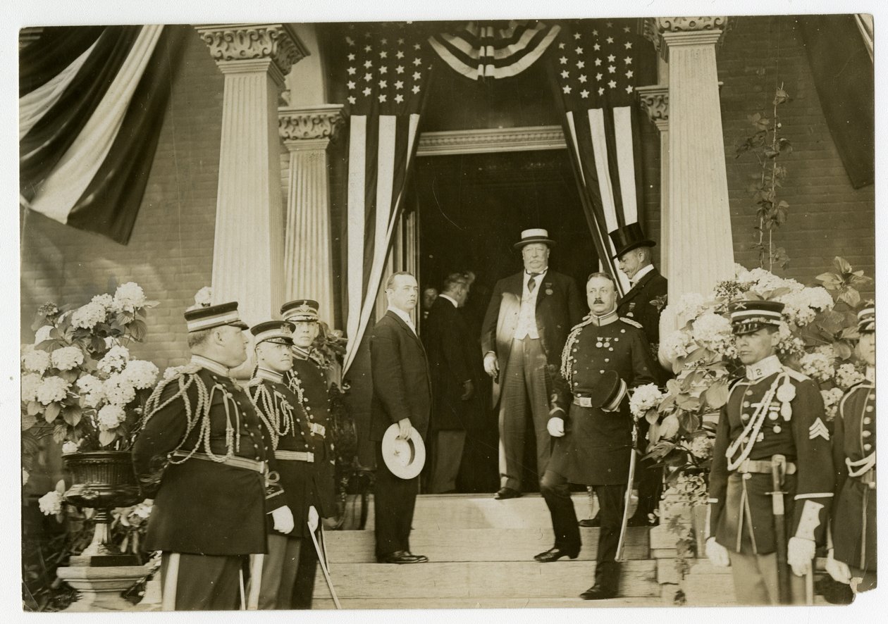 William Howard Taft, 1908-1912 körül (zselatin ezüst fotó) alkotó: Jessie Tarbox Beals