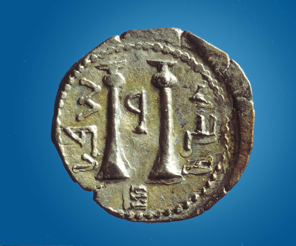 Érme a Bar Kochba lázadásból, 134-135 (fém) alkotó: Jewish School
