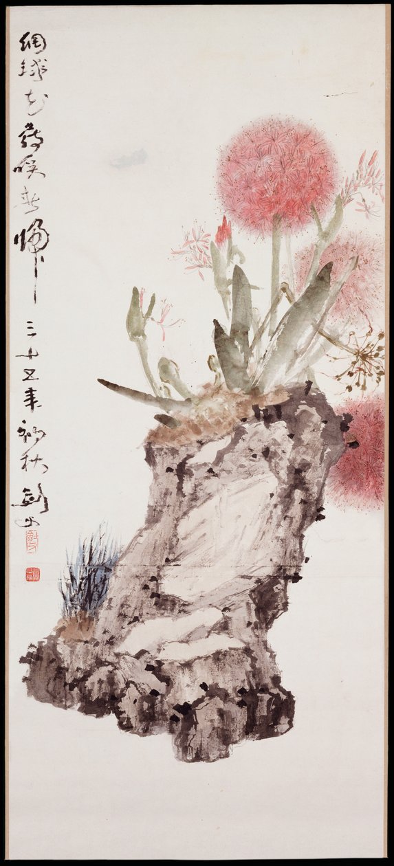 Hortenzia és szikla alkotó: Jianfu Gao