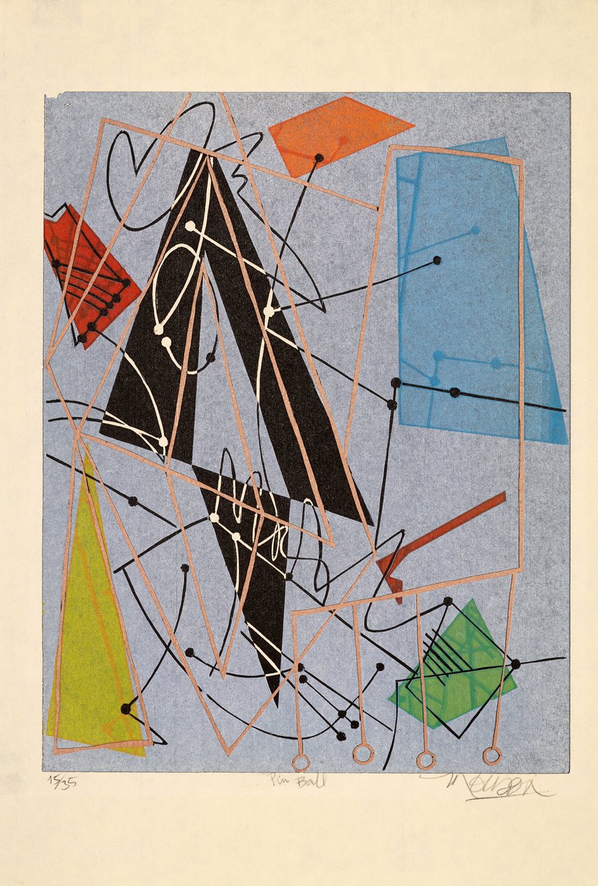 Pin Ball, 2015 (fametszet) alkotó: Jim Monson