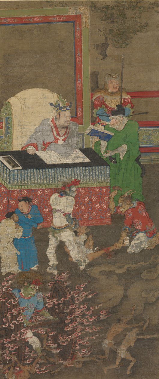 A pokol tíz királya, 1195 előtt. alkotó: Jin Chushi