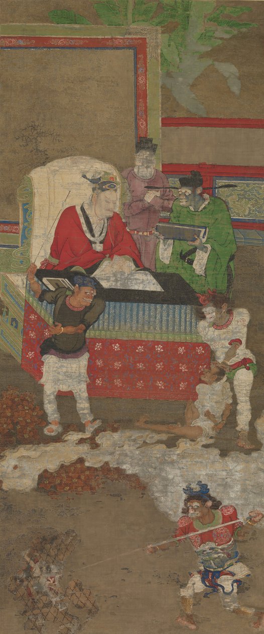 A pokol tíz királya, 1195 előtt. alkotó: Jin Chushi