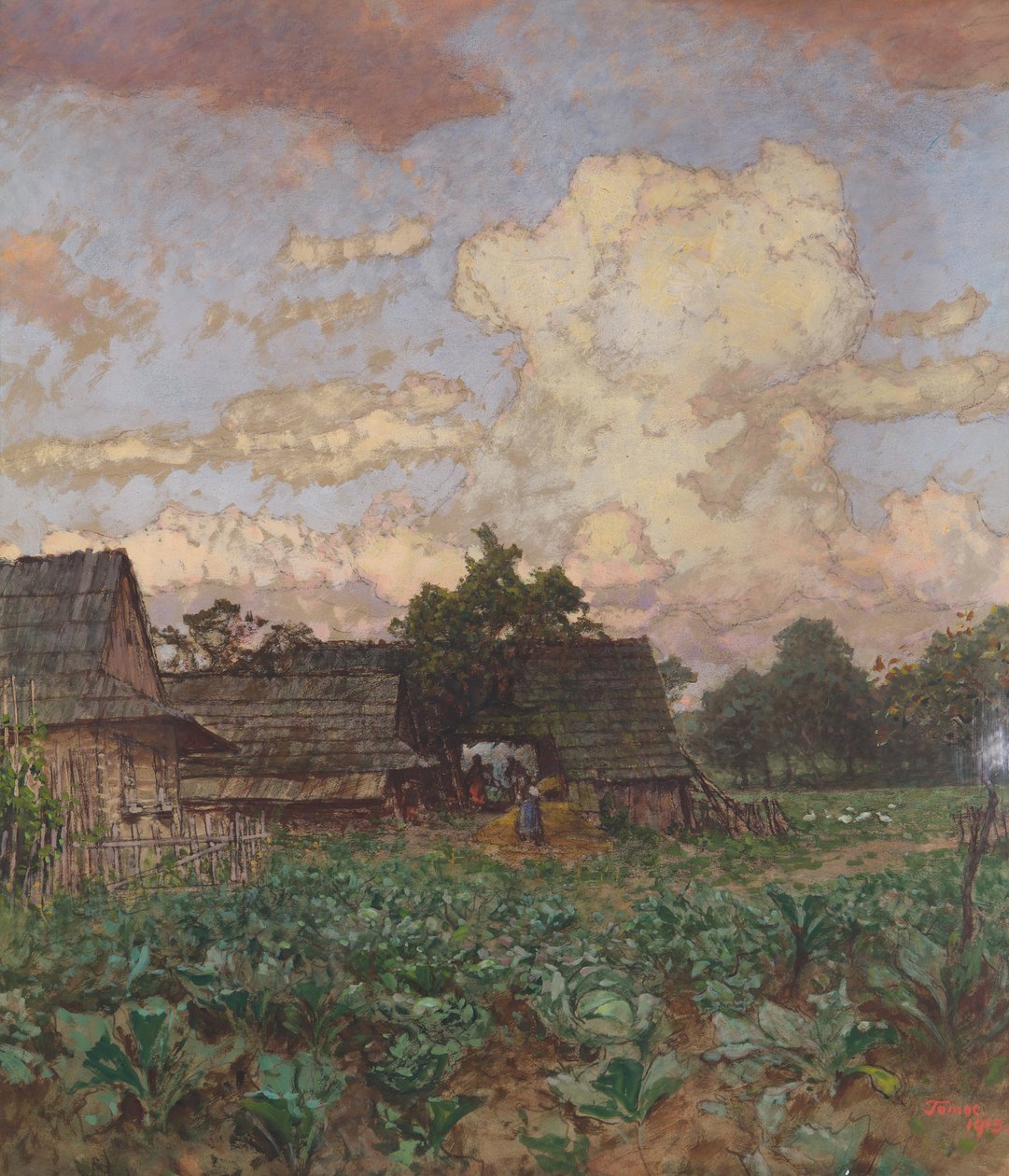Farm Sziléziában alkotó: Jindřich Tomec