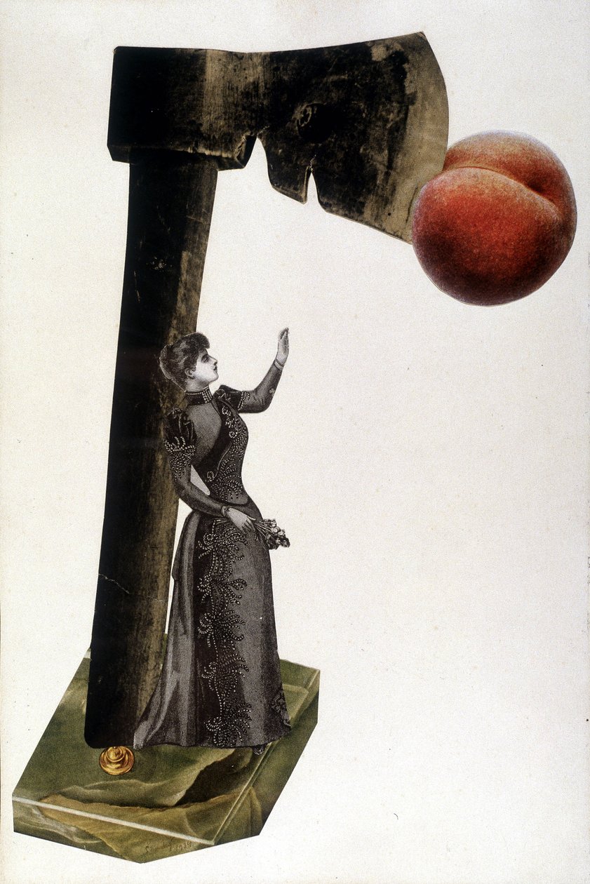 „” Sans titre”” kollázs – Jindrich Styrsky (1899-1942) (34/23) alkotó: Jindrich Styrsky