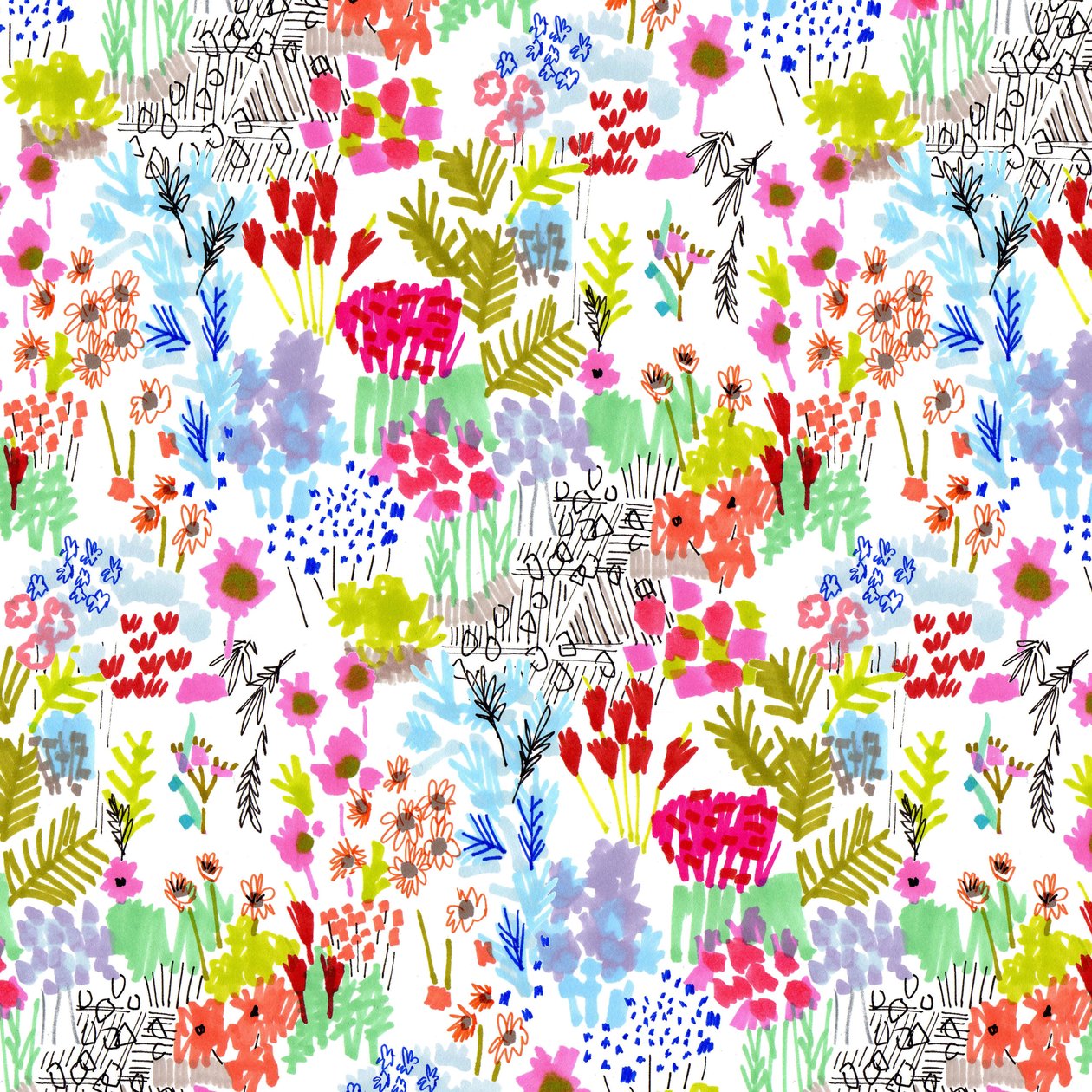 Bouquet Garden, 2015 (giclee print) alkotó: Jo Chambers