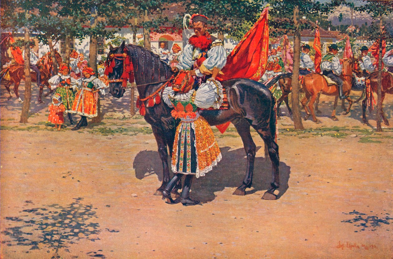 A fesztiválon, 1911 alkotó: Joža Uprka