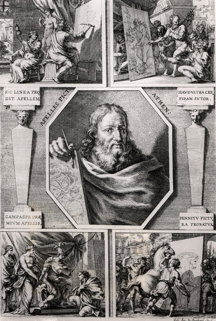 Apelles (Kr. e. IV. század) alkotó: Joachim von Sandrart