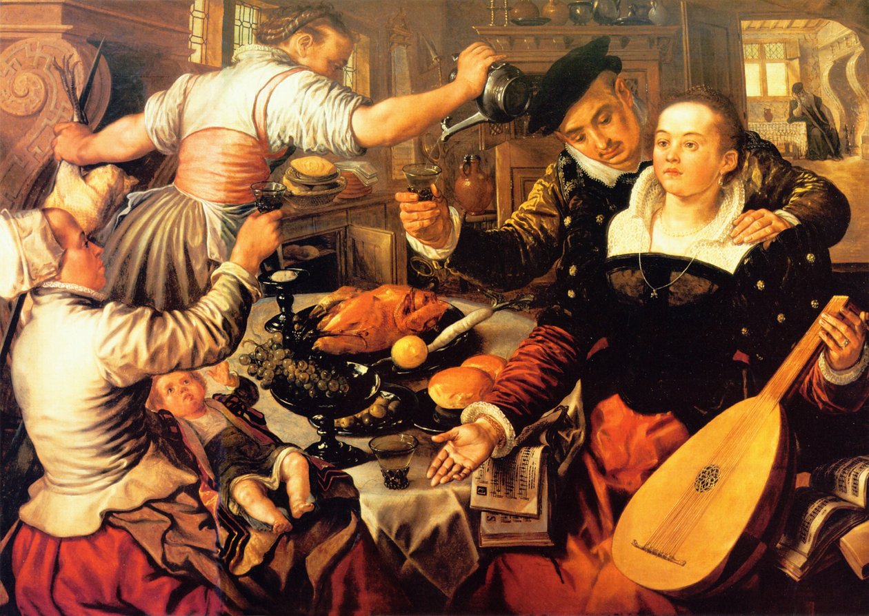 Konyha belső tér alkotó: Joachim Beuckelaer
