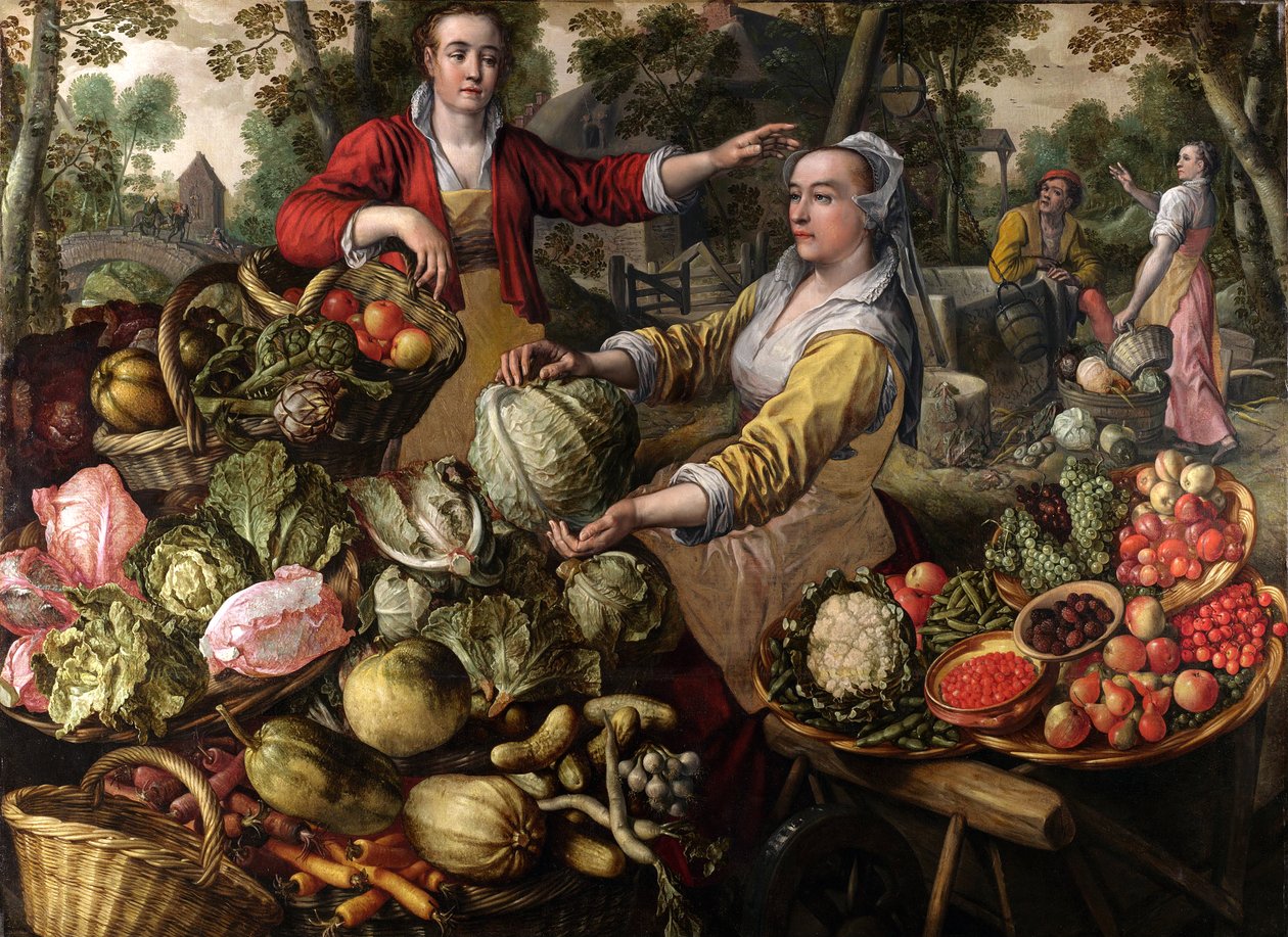 A négy elem alkotó: Joachim Beuckelaer