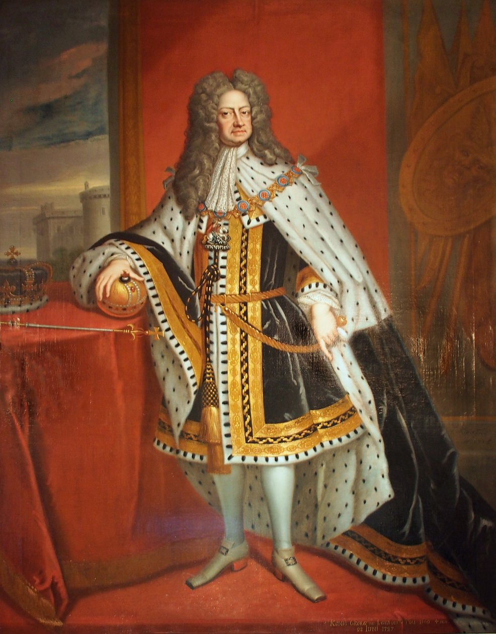 I. Georg, Nagy -Britannia és Írország királya alkotó: Joachim Kayser